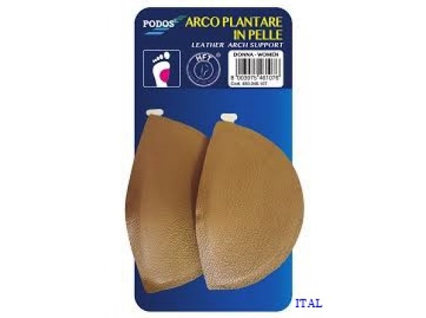 Arc plantar autoadeziv din piele 